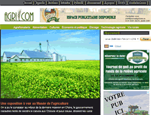 Tablet Screenshot of journalagricom.ca